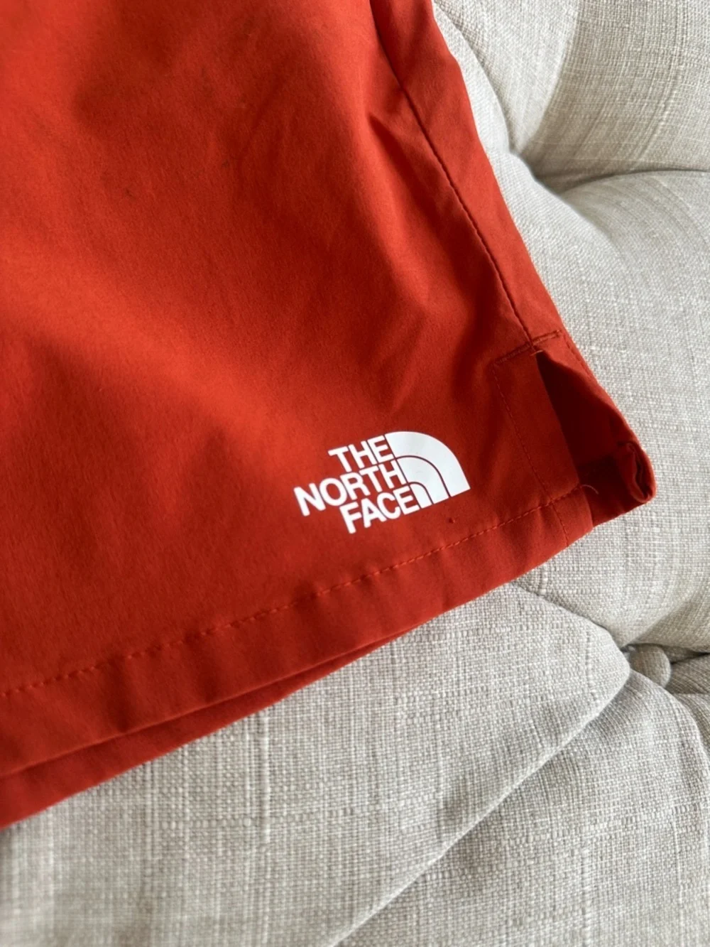 The North Face Men’s Orange Athletic Shorts